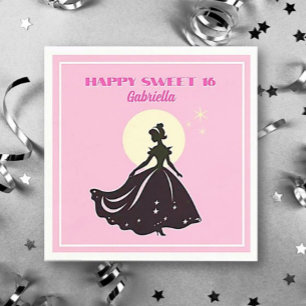 Sweet 16! Happy Birthday party Napkins