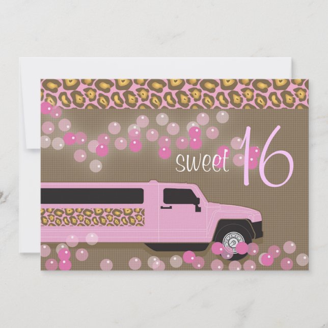 Sweet 16 Invitation (Front)