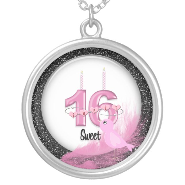 Sweet 16 Keepsake Necklace (Front)