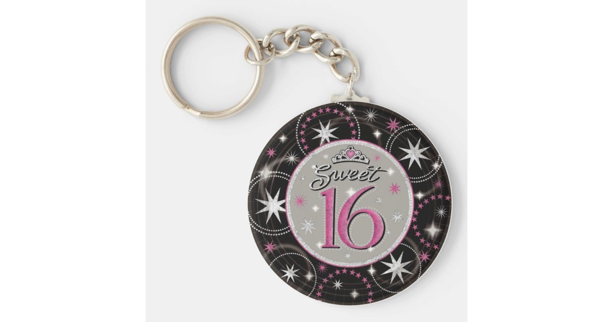 Sweet 16 Keychain