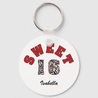 Sweet 16 Keychain