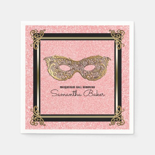 Sweet 16 Masquerade Birthday Party  Sweet Sixteen Napkins