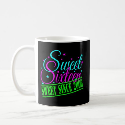 Sweet 16 N Born 2006 Sixnth Coffee Mug