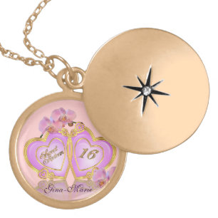 Sweet 16 Necklace with name