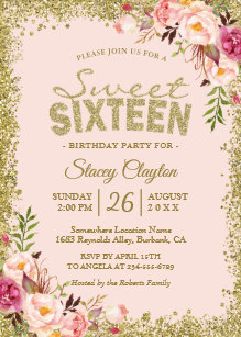 blush pink invitations zazzle