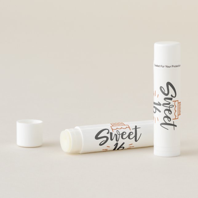 Sweet 16 Party Favor Lip Balm (In Situ)