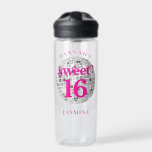 Sweet 16 Party Favors Water Bottle<br><div class="desc">#zazzlemade</div>