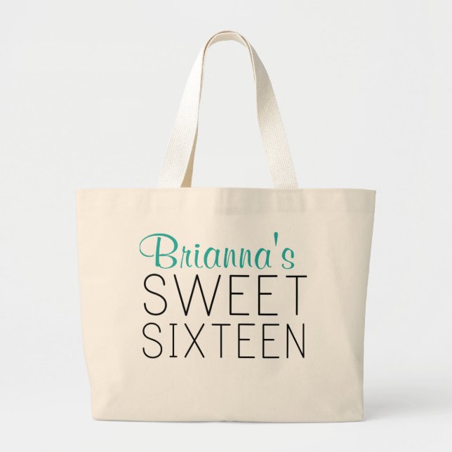 Sweet 16 Personalized Bag (Front)