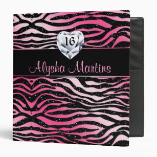 16th Birthday Personalised Photo Album With Sleeves, Pink Rose Photo Album  - Shop VrabecStudio Photo Albums & Books - Pinkoi