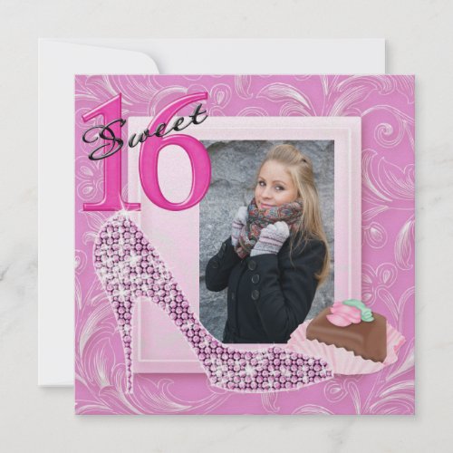 Sweet 16 Photo Invite - SRF