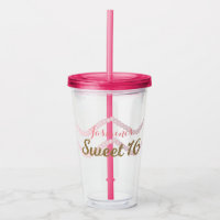 Sweet 16 Pink Pearl Glitter Party
