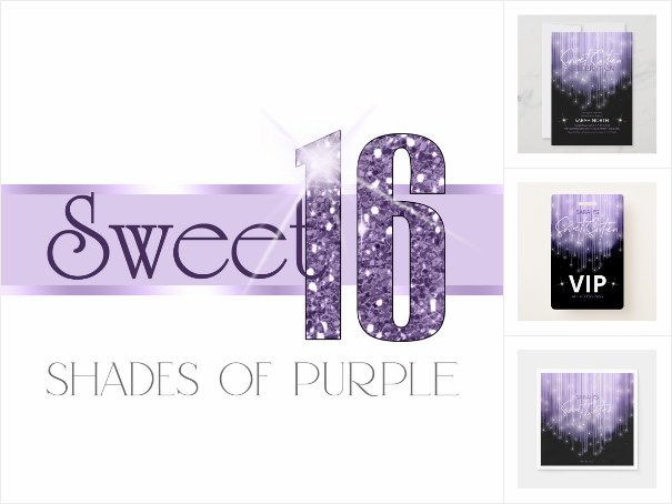 Sweet 16 Purple
