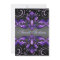 Sweet 16 Purple Damask & Tiara Birthday Invite