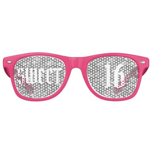 SWEET 16 retro Shades  Fun Party Sunglasses