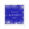 Sweet 16 royal blue silver glitter monogram