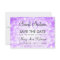 Sweet 16 Save The Date Purple Glitter Lights
