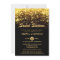 Sweet 16 Sixteen Birthday Gold Glitter Sparkles