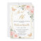 Sweet 16 Sixteen Blush Pink Floral Butterflies