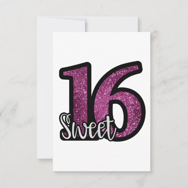 Sweet 16 Sixteen celebration (Front)