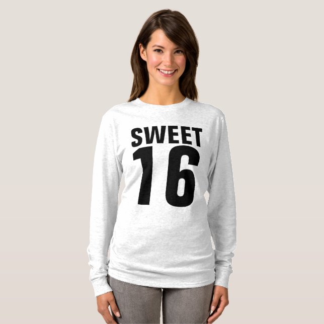 SWEET 16 SIXTEEN GIRLS BIRTHDAY T-SHIRTS