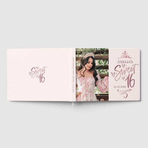 Sweet 16 Sixteen guestbook