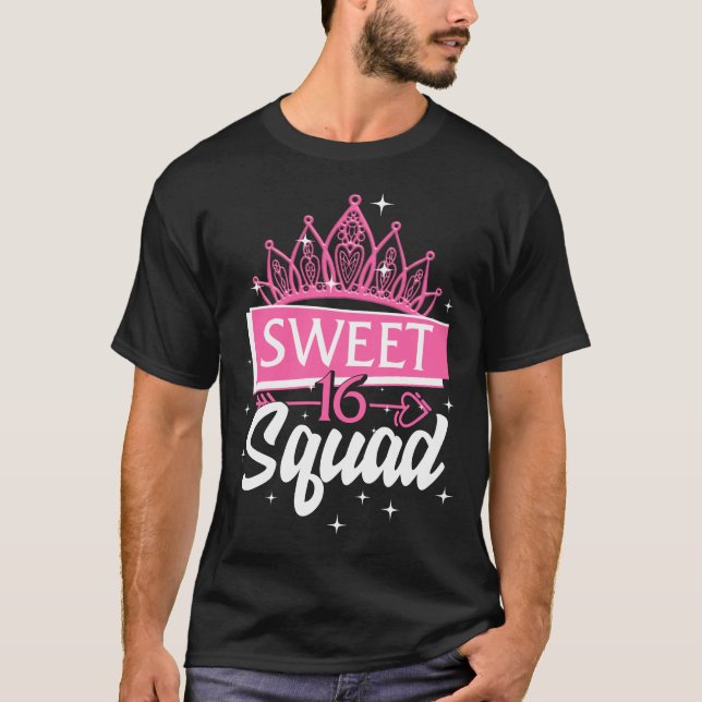 Sweet 16 Squad, Hello Sixteen Est 2005, 16 T-Shirt (Front)