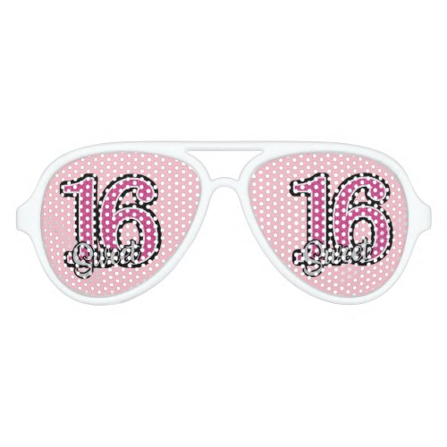 Sweet 16 Sunglasses Party Favor