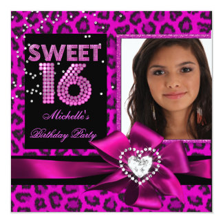 Sweet 16 Photo Invitations & Announcements | Zazzle