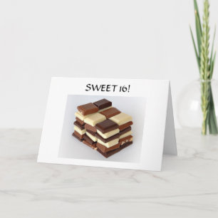 SWEET 16! SWEETER EVERY DAY CARD