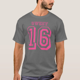 16 years t shirt