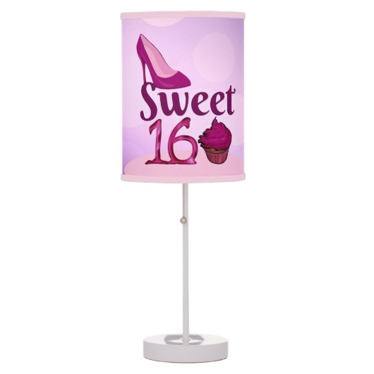 Sweet 16 table lamp (Front)