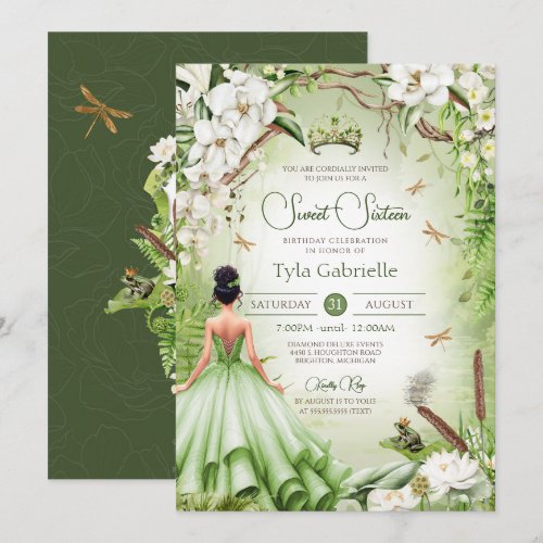 Sweet 16 The Frog Prince Fairytale Princess