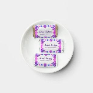 Sweet 16 Winter Snowflake Birthday Hershey's Miniatures