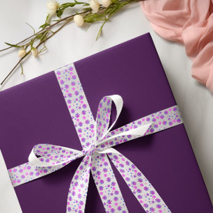 Sweet 16 Winter Snowflake Birthday Satin Ribbon