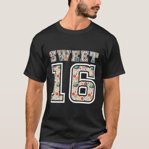 Sweet 16 Years Sixteen Party Sweet 16 T_Shirt