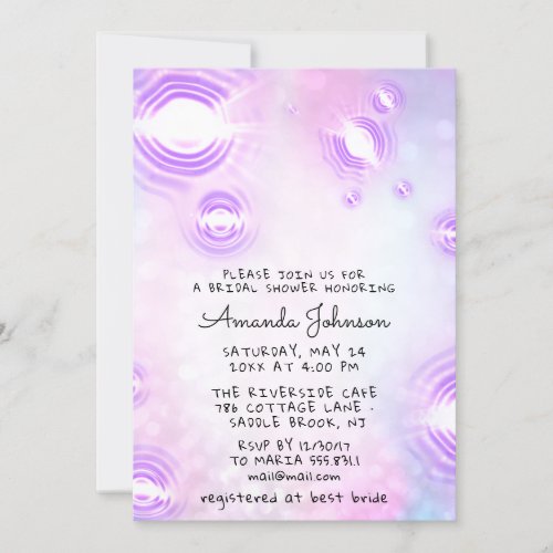 Sweet 16th 15th Futuristic Spark Pink Holograph Invitation