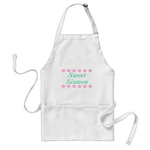 Sweet 16th Birthday Gifts Apron