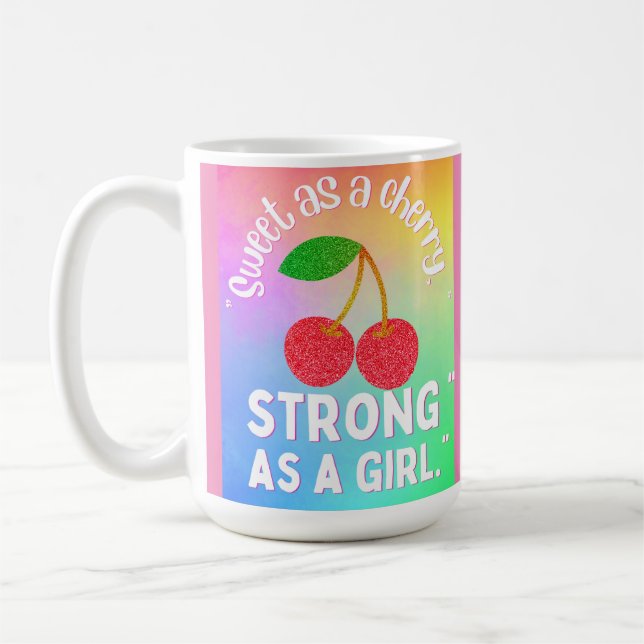 Sweet a cherry coffee mug (Left)