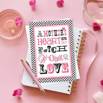 Sweet “a Mother’s Heart” Mother’s Day Card by TheSpottedOlive at Zazzle
