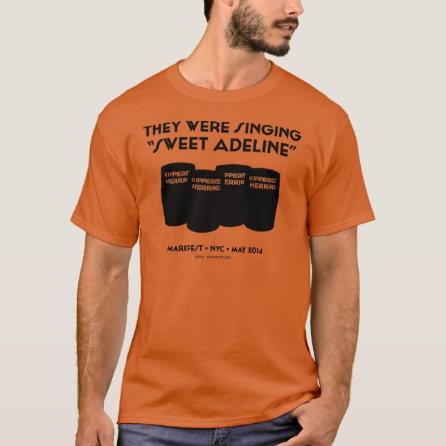 "Sweet Adeline" Unisex Tee (Texas Orange) (Front)