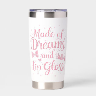 Sweet Aesthetic Makeup Lover Typography Insulated Tumbler