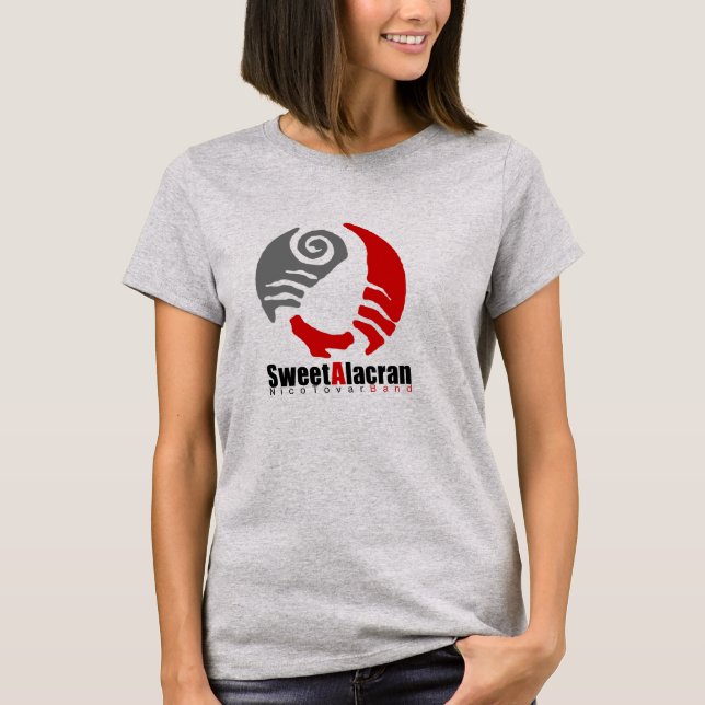 Sweet Alacran Ladies Ringer T-Shirt (Front)