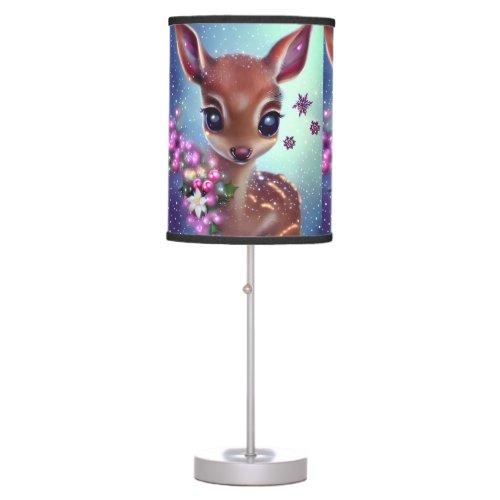 Sweet and Adorable Baby Deer Table Lamp