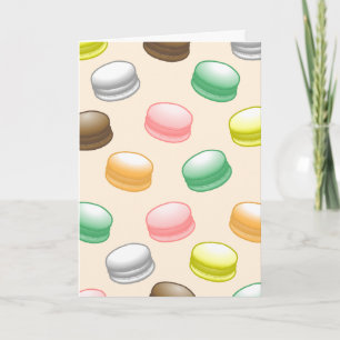 Sweet and Colorful Macarons Card