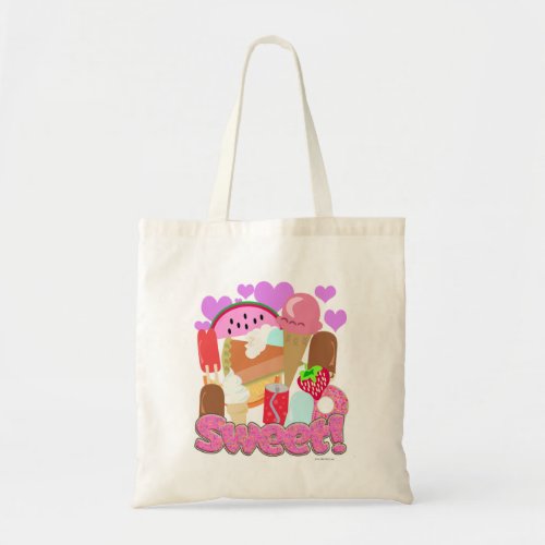 Sweet and Fun Cute Dessert Time Tote Bag