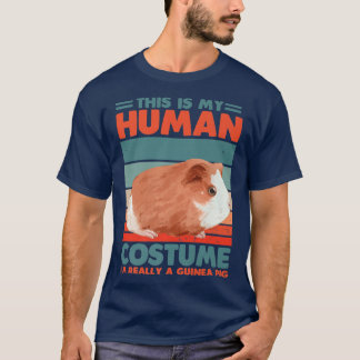 Sweet and funny Guinea Pig cute pet Love Premium T T-Shirt