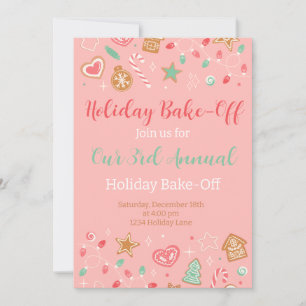 Sweet and Merry Holiday Invitation