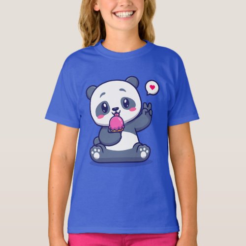 Sweet and Playful Panda Brings Smiles Everywhere T_Shirt