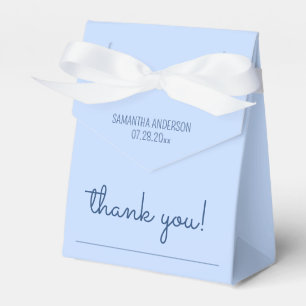 Sweet and Simple Hidden Message Thank You Favor Boxes