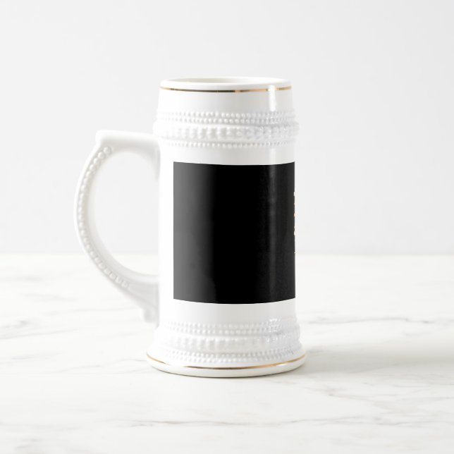 Sweet and Spooky Cute Halloween Beer Stein (Left)